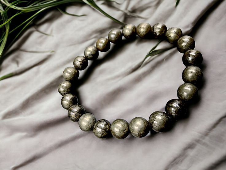 Handmade Pyrite Bracelet
